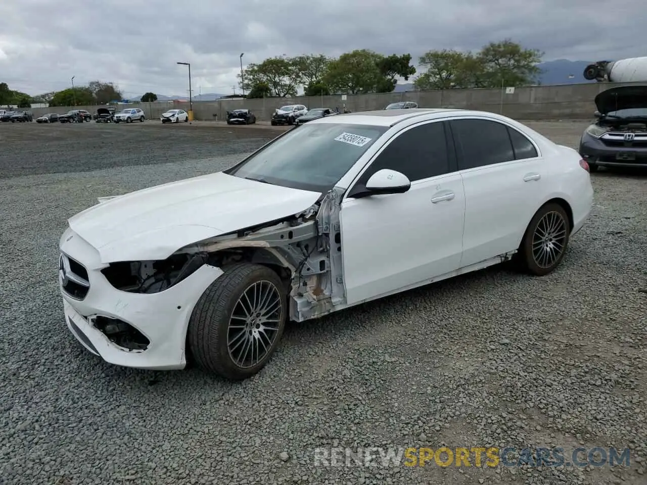 1 Photograph of a damaged car W1KAF4GB0PR118319 MERCEDES-BENZ C-CLASS 2023