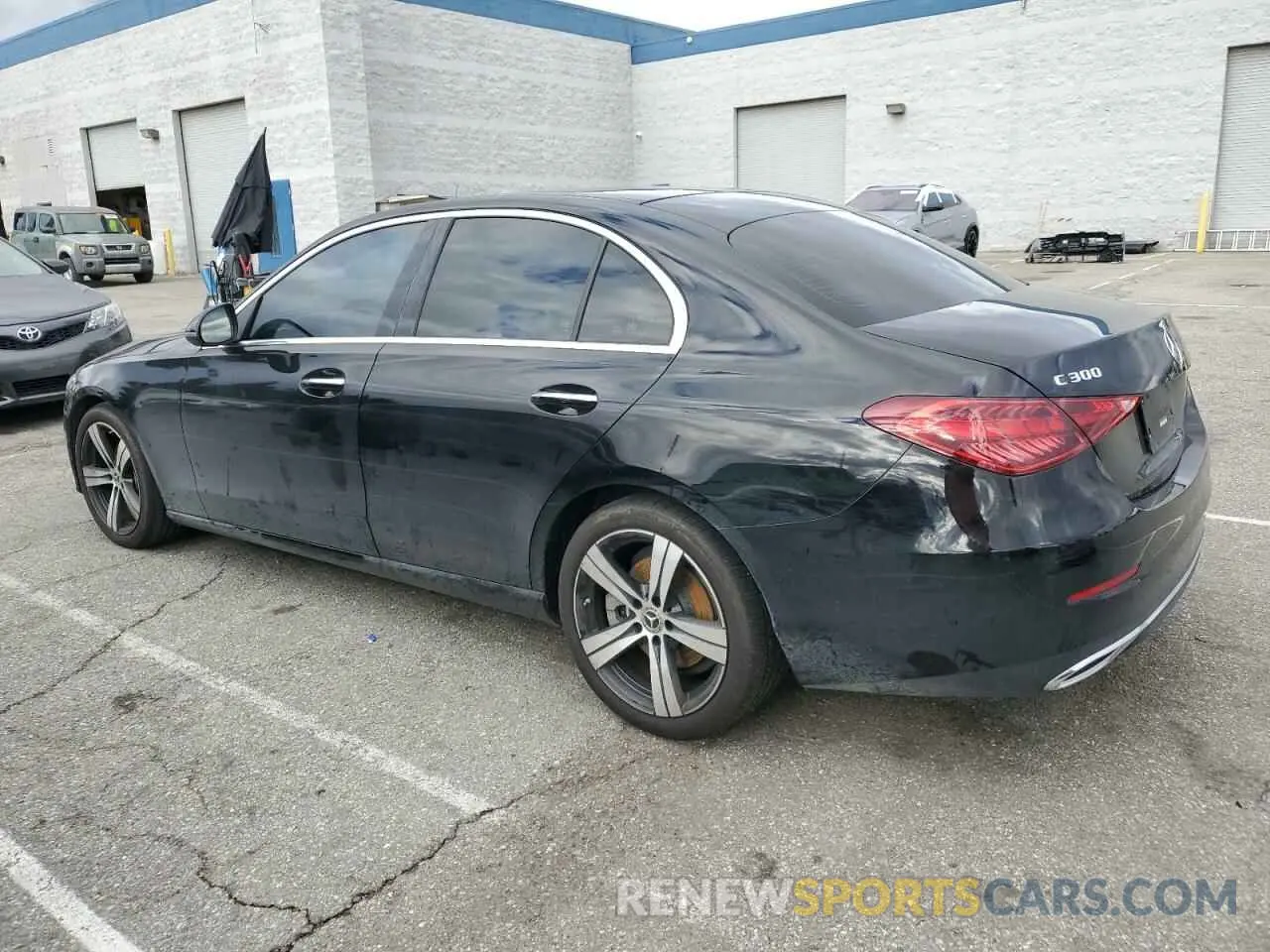 2 Photograph of a damaged car W1KAF4GB1PR071219 MERCEDES-BENZ C-CLASS 2023