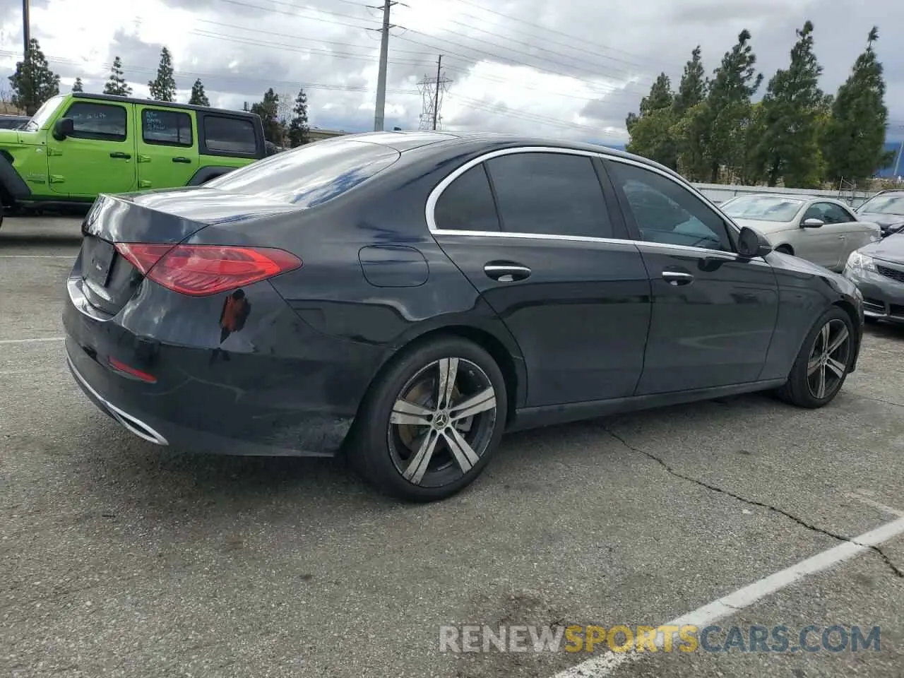 3 Photograph of a damaged car W1KAF4GB1PR071219 MERCEDES-BENZ C-CLASS 2023
