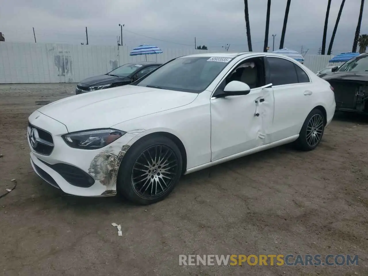 1 Photograph of a damaged car W1KAF4GB1PR077604 MERCEDES-BENZ C-CLASS 2023