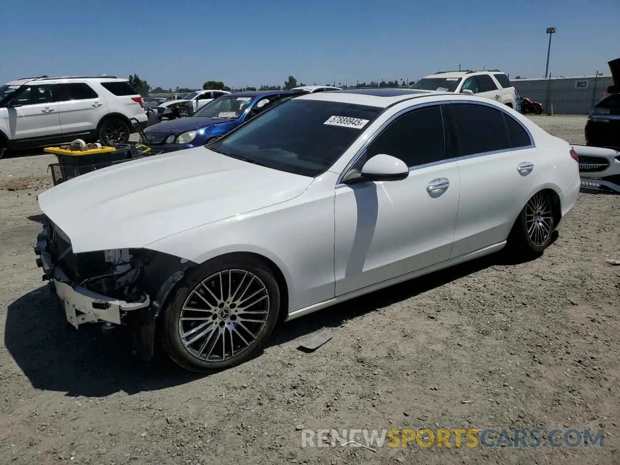 1 Photograph of a damaged car W1KAF4GB1PR101173 MERCEDES-BENZ C-CLASS 2023