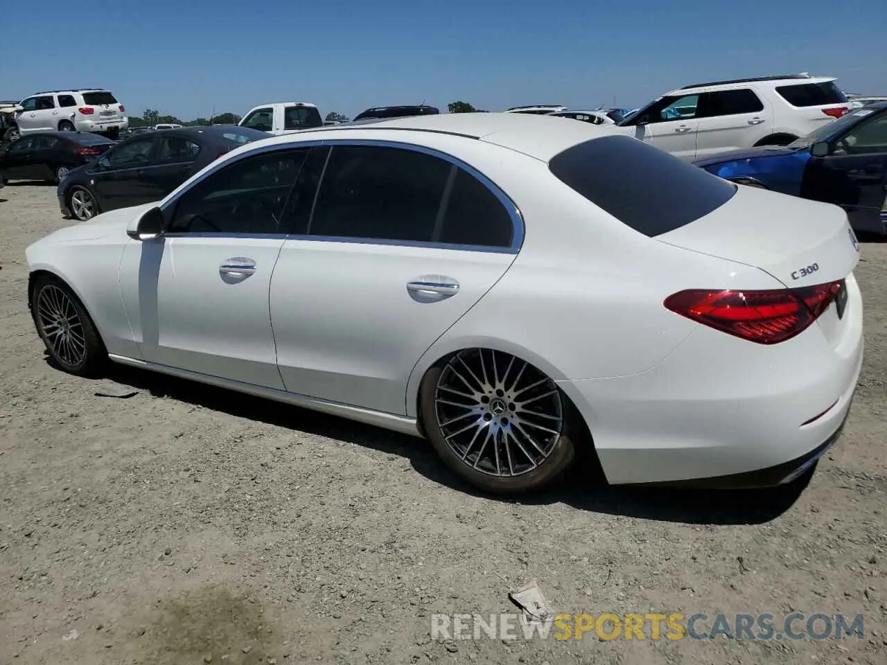 2 Photograph of a damaged car W1KAF4GB1PR101173 MERCEDES-BENZ C-CLASS 2023