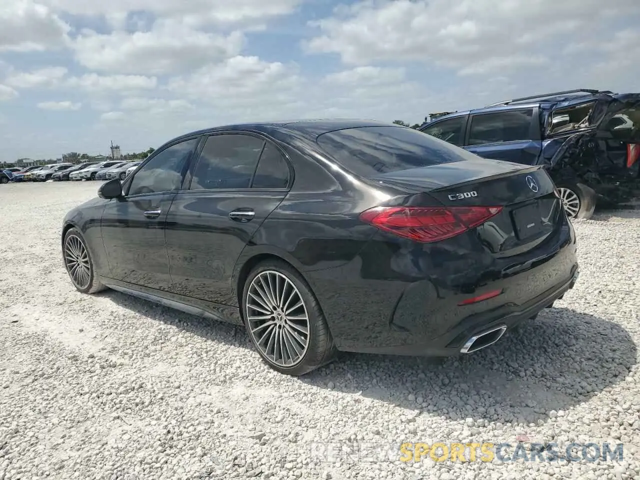 2 Photograph of a damaged car W1KAF4GB3PR111512 MERCEDES-BENZ C-CLASS 2023