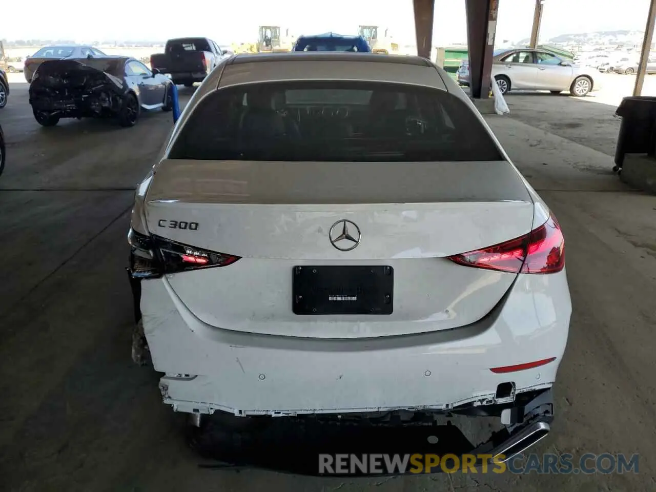 6 Photograph of a damaged car W1KAF4GB3PR127824 MERCEDES-BENZ C-CLASS 2023