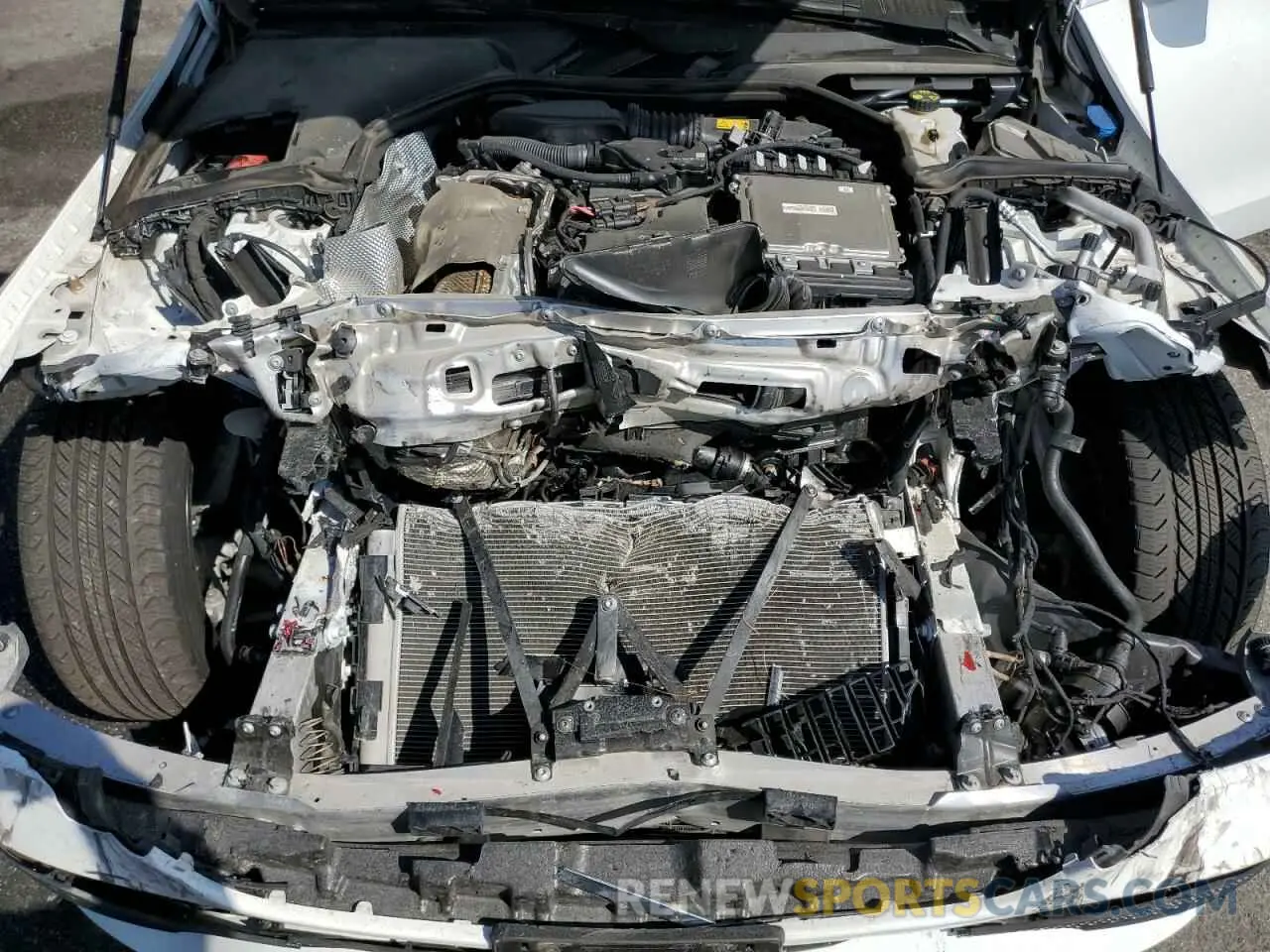 11 Photograph of a damaged car W1KAF4GB4PR069531 MERCEDES-BENZ C-CLASS 2023