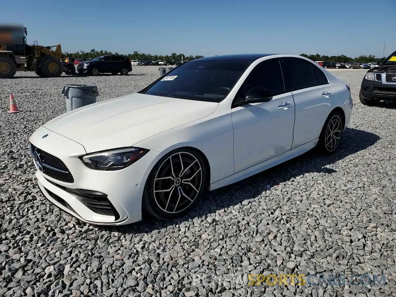 1 Photograph of a damaged car W1KAF4GB4PR105492 MERCEDES-BENZ C-CLASS 2023
