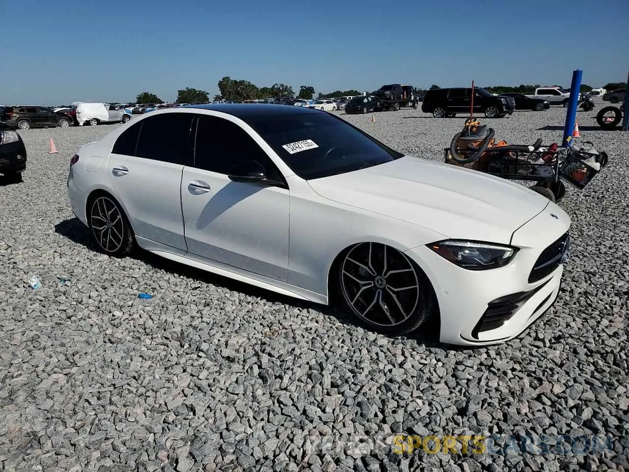 4 Photograph of a damaged car W1KAF4GB4PR105492 MERCEDES-BENZ C-CLASS 2023
