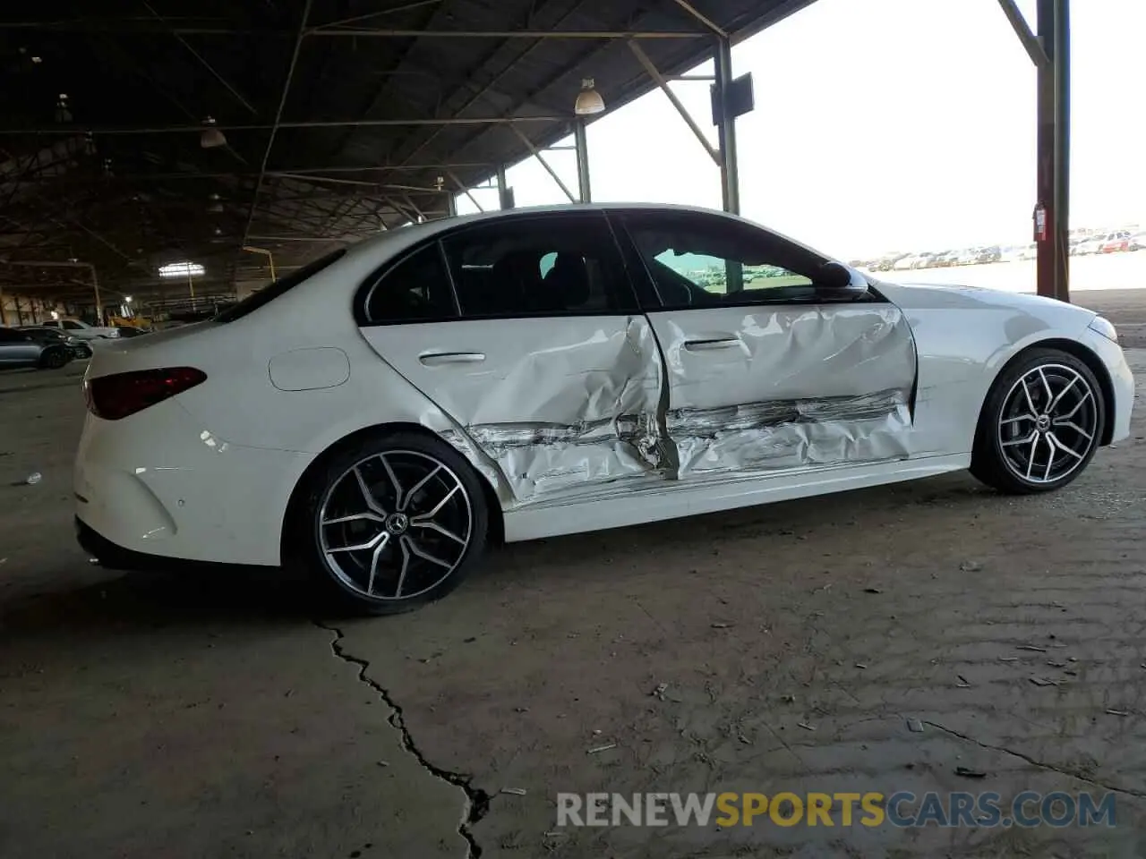 3 Photograph of a damaged car W1KAF4GB4PR122065 MERCEDES-BENZ C-CLASS 2023
