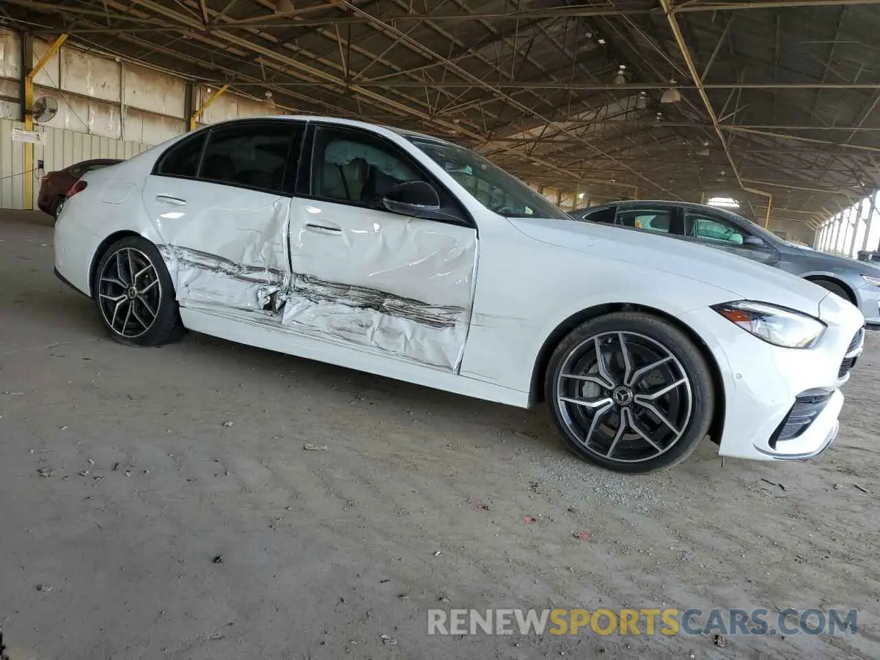 4 Photograph of a damaged car W1KAF4GB4PR122065 MERCEDES-BENZ C-CLASS 2023