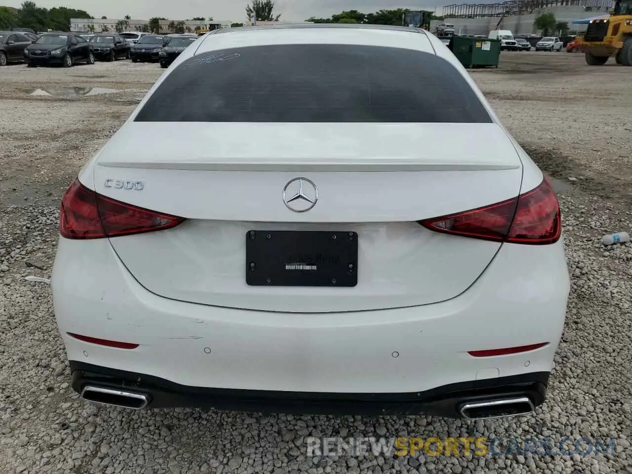 6 Photograph of a damaged car W1KAF4GB4PR130960 MERCEDES-BENZ C-CLASS 2023