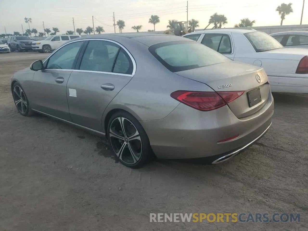 2 Photograph of a damaged car W1KAF4GB4PR144969 MERCEDES-BENZ C-CLASS 2023