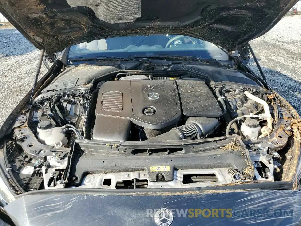 11 Photograph of a damaged car W1KAF4GB5PR102925 MERCEDES-BENZ C-CLASS 2023