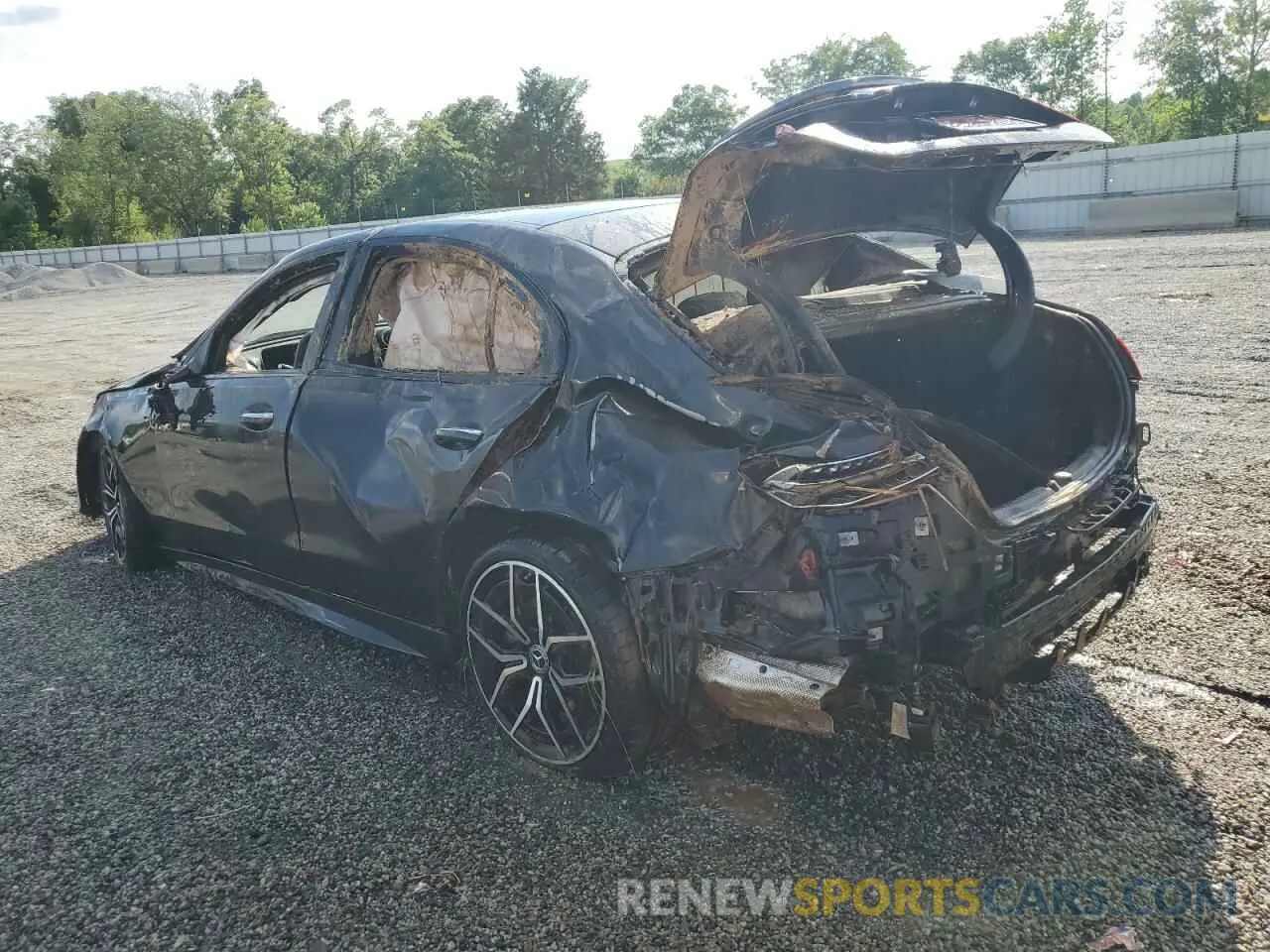 2 Photograph of a damaged car W1KAF4GB5PR102925 MERCEDES-BENZ C-CLASS 2023
