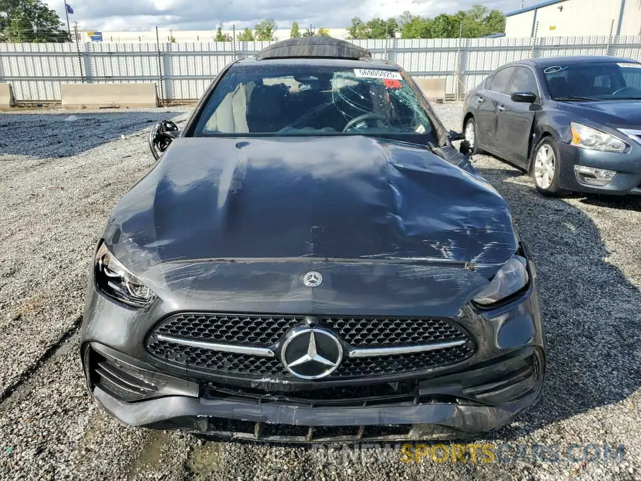 5 Photograph of a damaged car W1KAF4GB5PR102925 MERCEDES-BENZ C-CLASS 2023