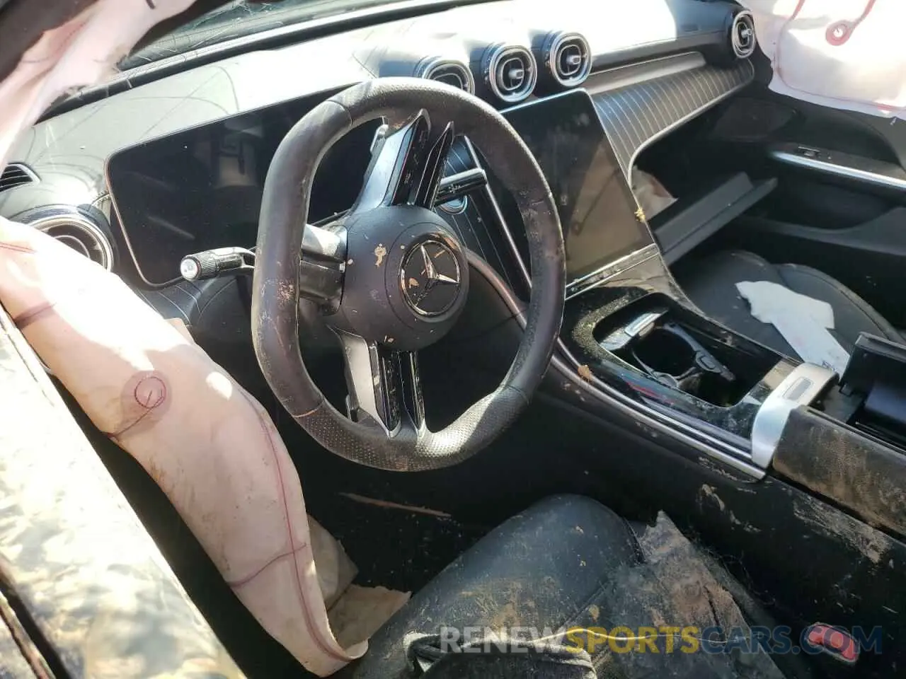 8 Photograph of a damaged car W1KAF4GB5PR102925 MERCEDES-BENZ C-CLASS 2023