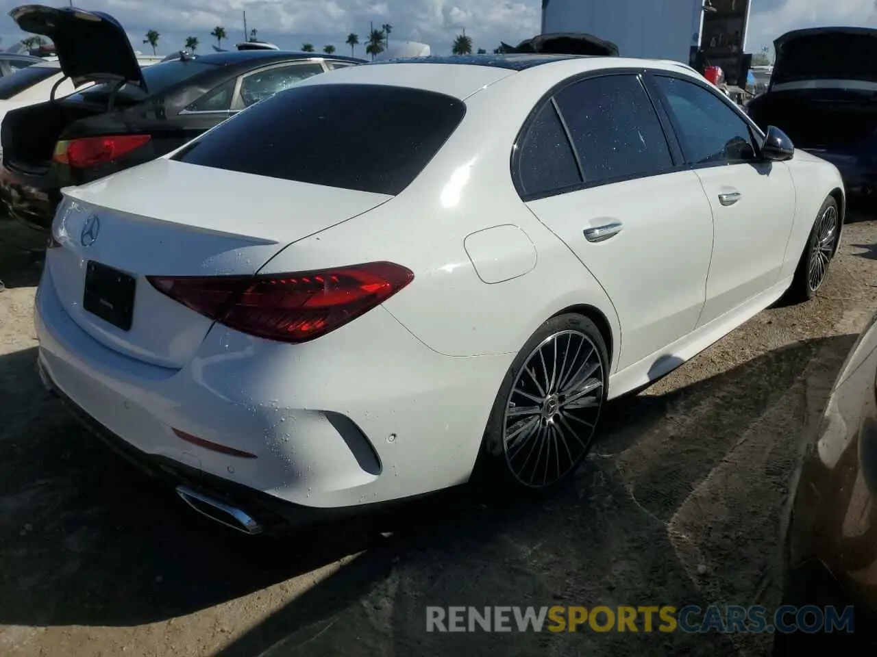 3 Photograph of a damaged car W1KAF4GB5PR103590 MERCEDES-BENZ C-CLASS 2023