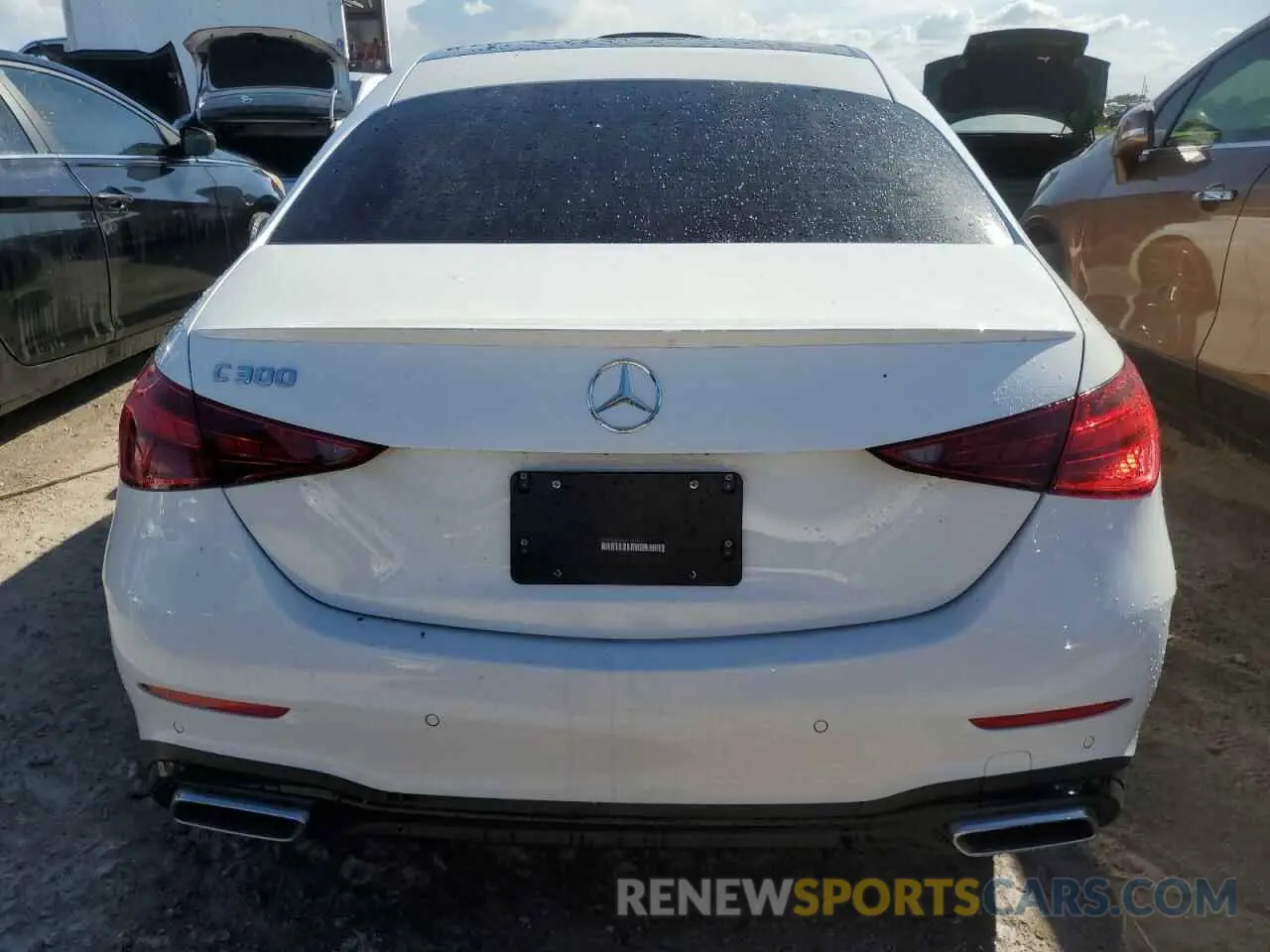 6 Photograph of a damaged car W1KAF4GB5PR103590 MERCEDES-BENZ C-CLASS 2023