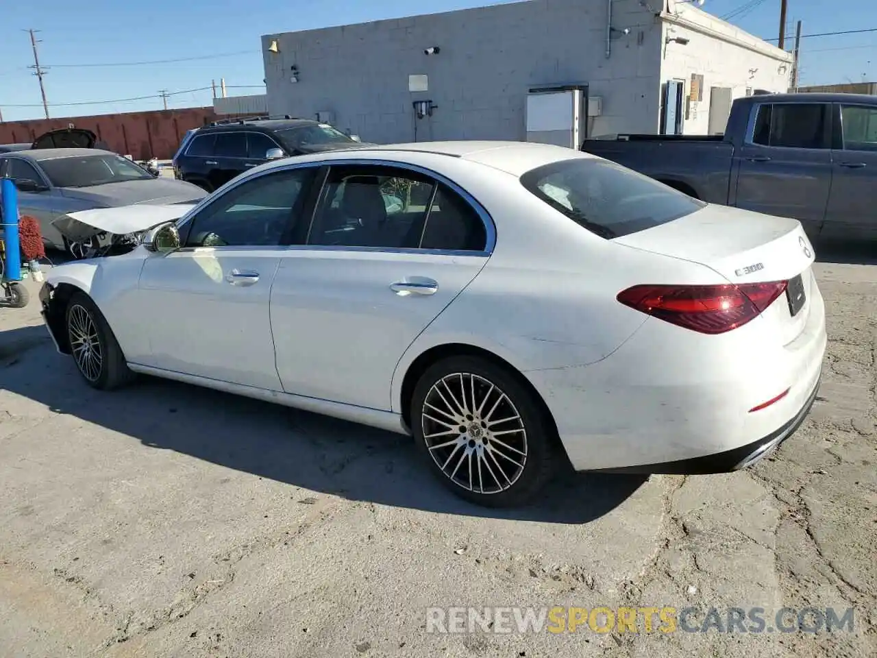 2 Photograph of a damaged car W1KAF4GB6PR094155 MERCEDES-BENZ C-CLASS 2023