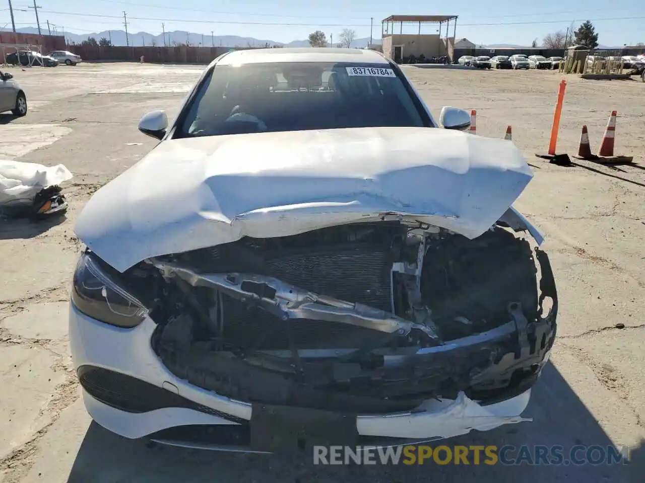 5 Photograph of a damaged car W1KAF4GB6PR094155 MERCEDES-BENZ C-CLASS 2023