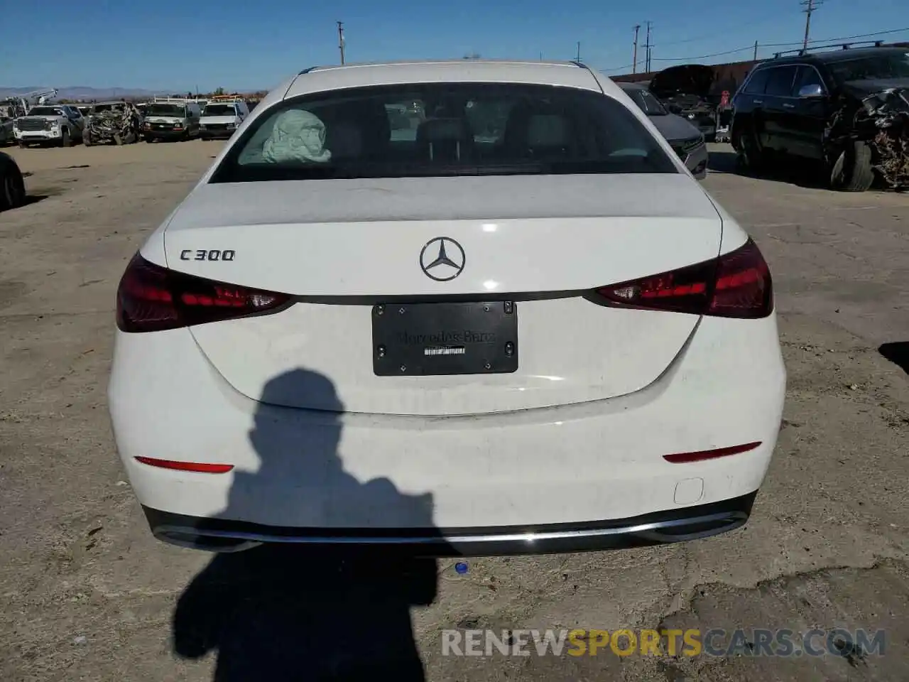 6 Photograph of a damaged car W1KAF4GB6PR094155 MERCEDES-BENZ C-CLASS 2023