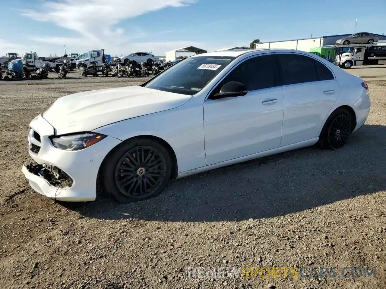 1 Photograph of a damaged car W1KAF4GB7PR094827 MERCEDES-BENZ C-CLASS 2023