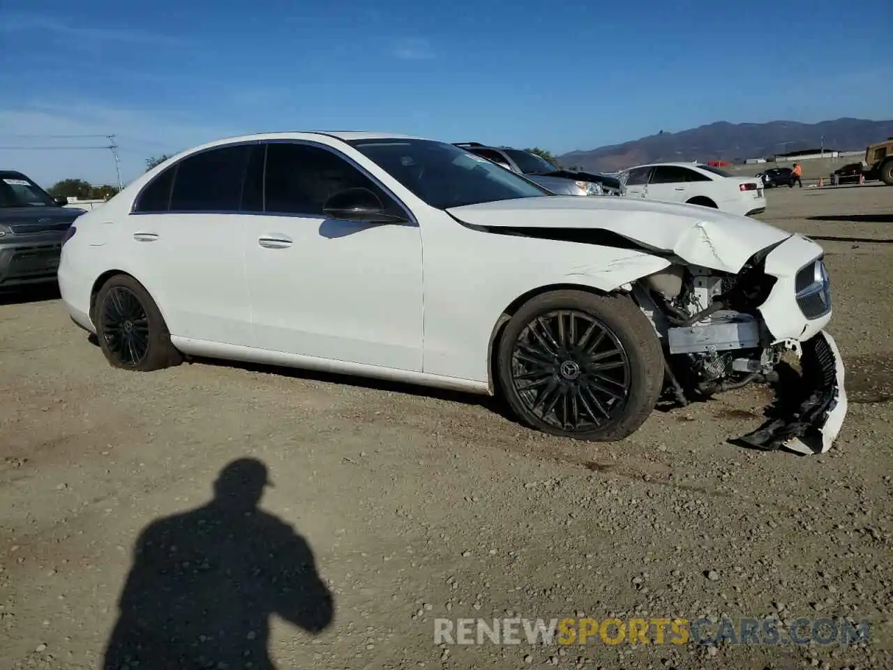 4 Photograph of a damaged car W1KAF4GB7PR094827 MERCEDES-BENZ C-CLASS 2023