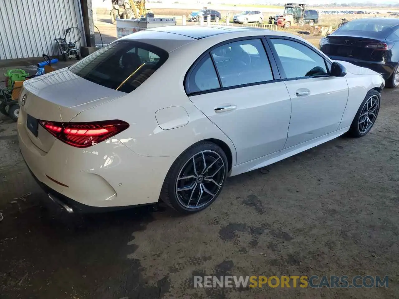 3 Photograph of a damaged car W1KAF4GB7PR102876 MERCEDES-BENZ C-CLASS 2023