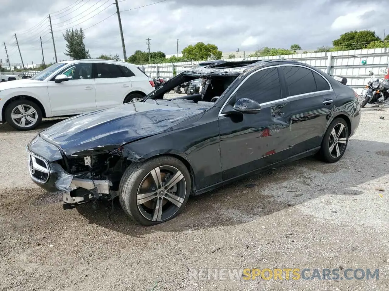1 Photograph of a damaged car W1KAF4GB7PR132900 MERCEDES-BENZ C-CLASS 2023