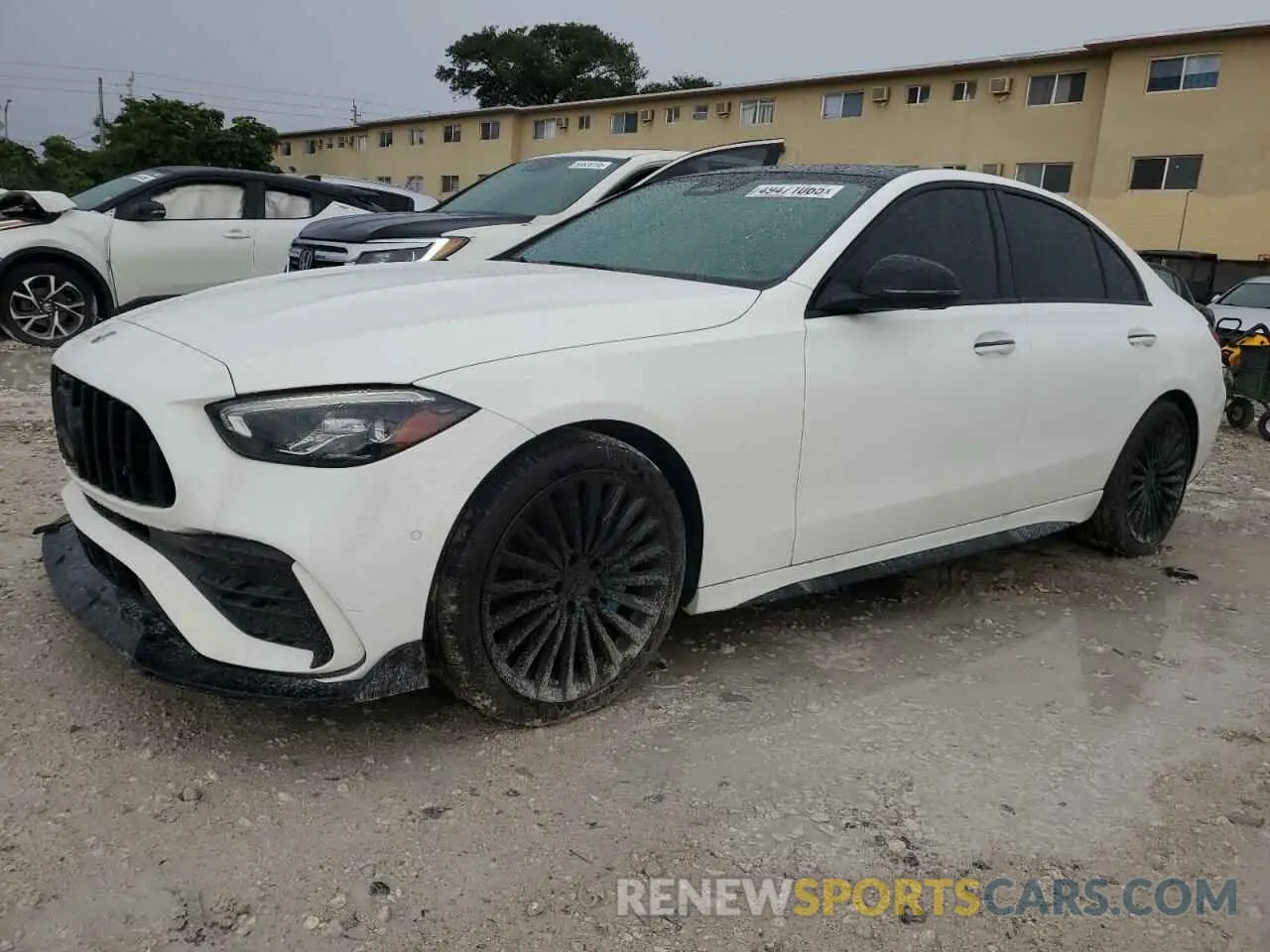 1 Photograph of a damaged car W1KAF4GB8PR072657 MERCEDES-BENZ C-CLASS 2023