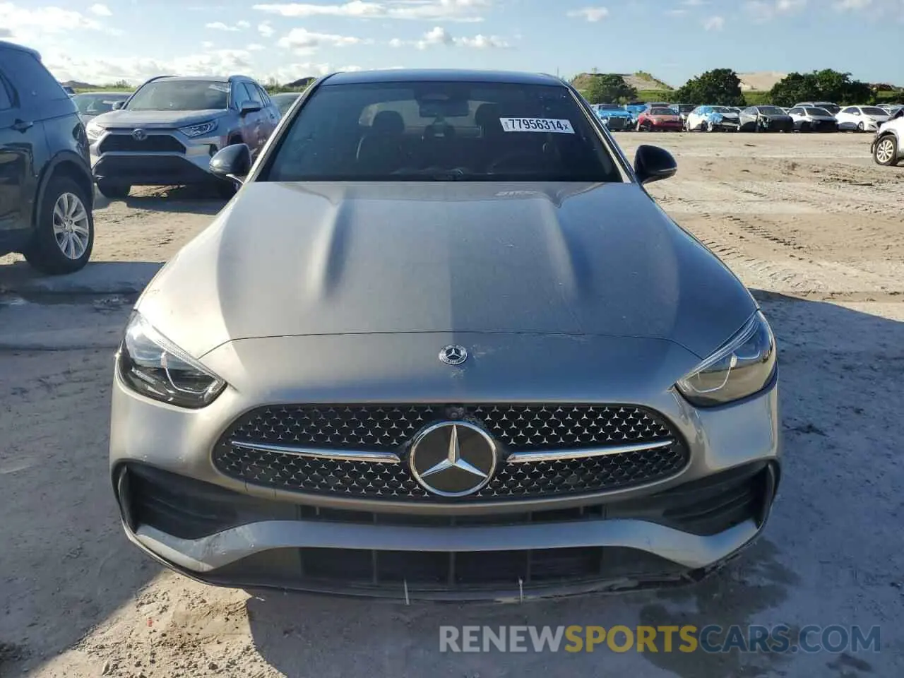 4 Photograph of a damaged car W1KAF4GB8PR102644 MERCEDES-BENZ C-CLASS 2023