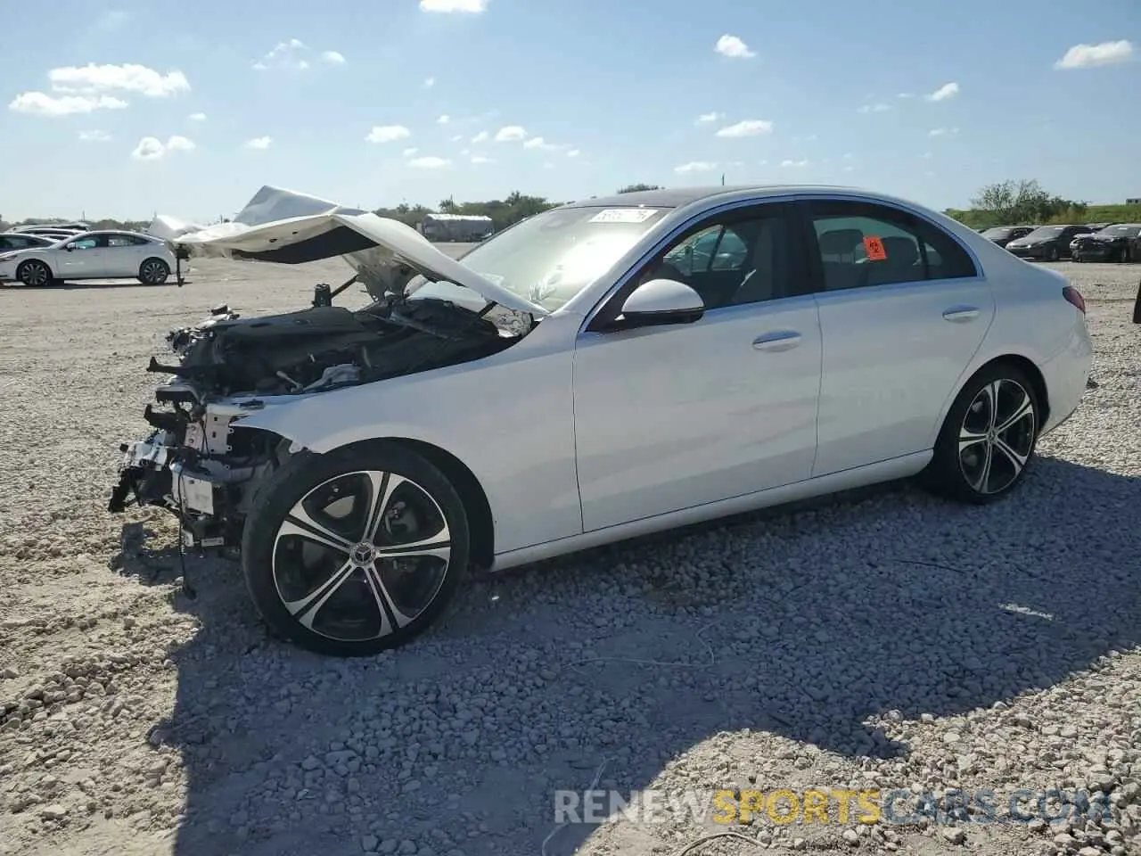 1 Photograph of a damaged car W1KAF4GB9PR087460 MERCEDES-BENZ C-CLASS 2023