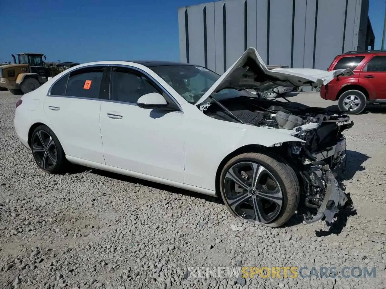 4 Photograph of a damaged car W1KAF4GB9PR087460 MERCEDES-BENZ C-CLASS 2023