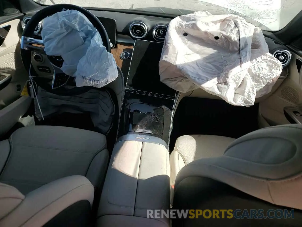8 Photograph of a damaged car W1KAF4GB9PR087460 MERCEDES-BENZ C-CLASS 2023