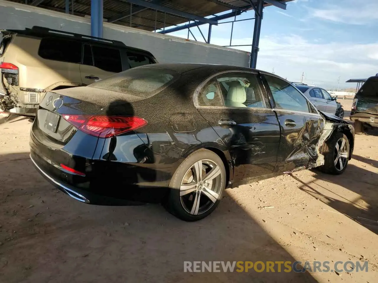 3 Photograph of a damaged car W1KAF4GB9PR091461 MERCEDES-BENZ C-CLASS 2023