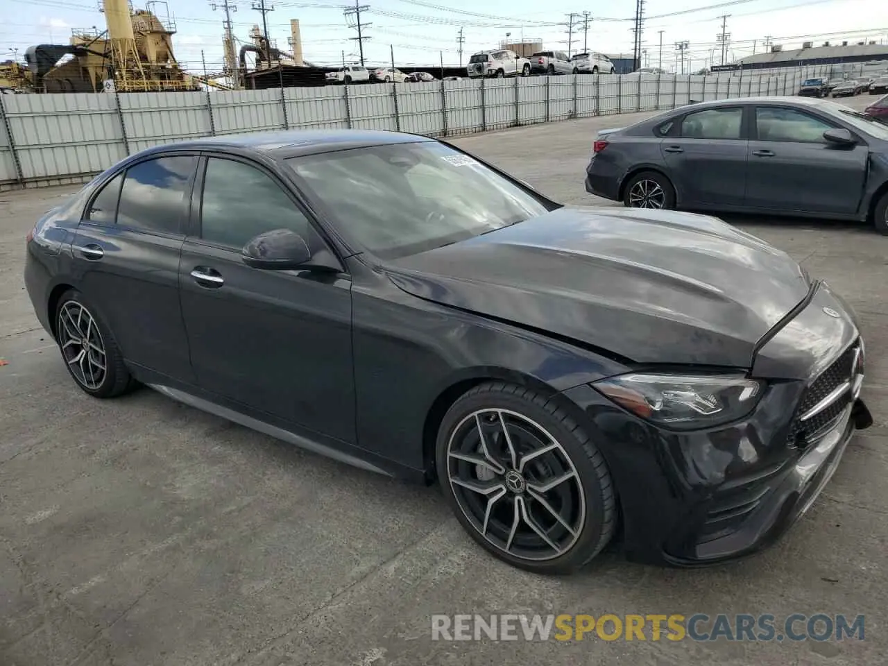 4 Photograph of a damaged car W1KAF4GB9PR111630 MERCEDES-BENZ C-CLASS 2023