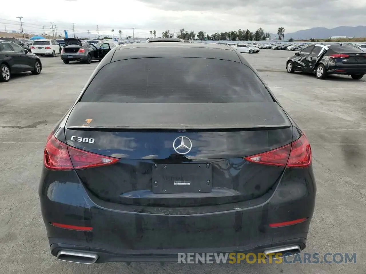 6 Photograph of a damaged car W1KAF4GB9PR111630 MERCEDES-BENZ C-CLASS 2023