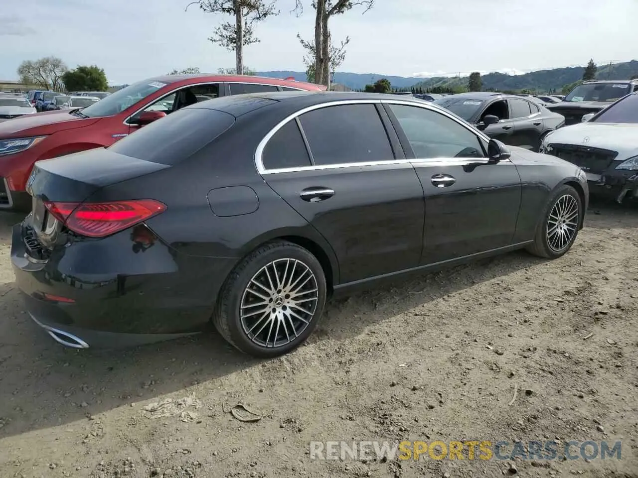 3 Photograph of a damaged car W1KAF4GB9PR127388 MERCEDES-BENZ C-CLASS 2023