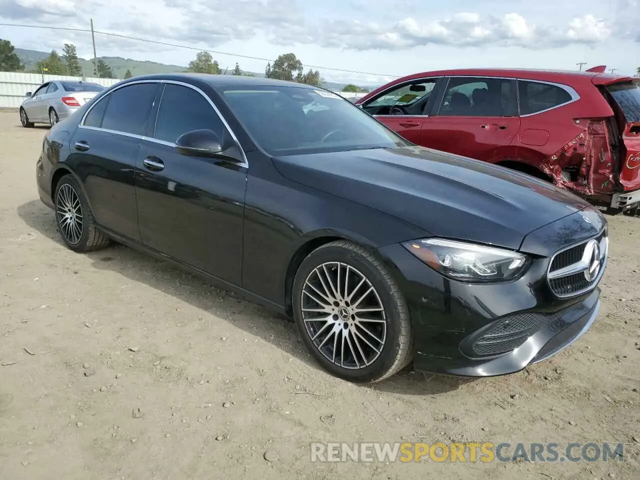 4 Photograph of a damaged car W1KAF4GB9PR127388 MERCEDES-BENZ C-CLASS 2023