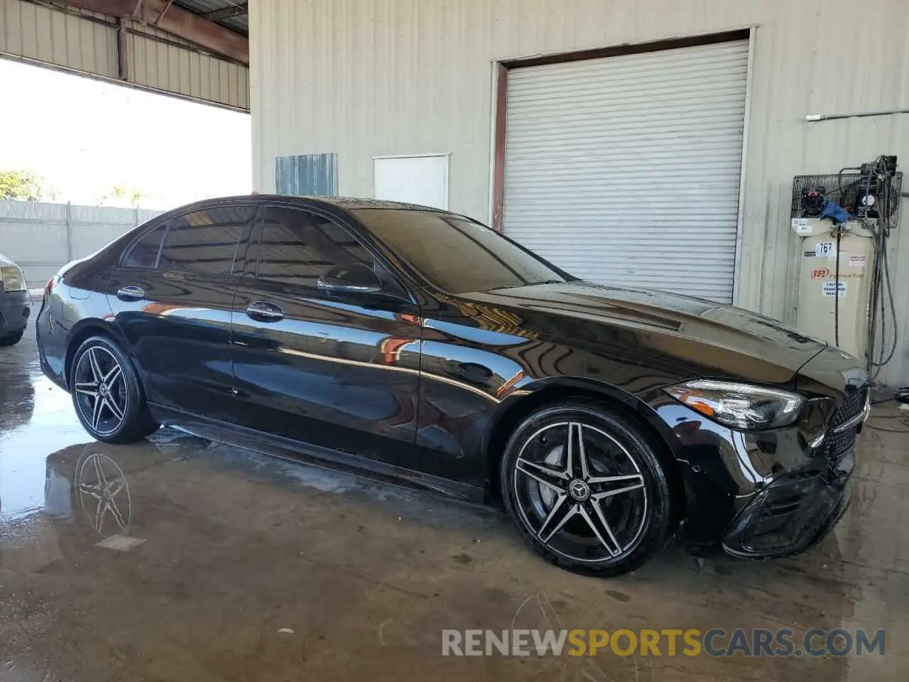 4 Photograph of a damaged car W1KAF4GB9PR149780 MERCEDES-BENZ C-CLASS 2023
