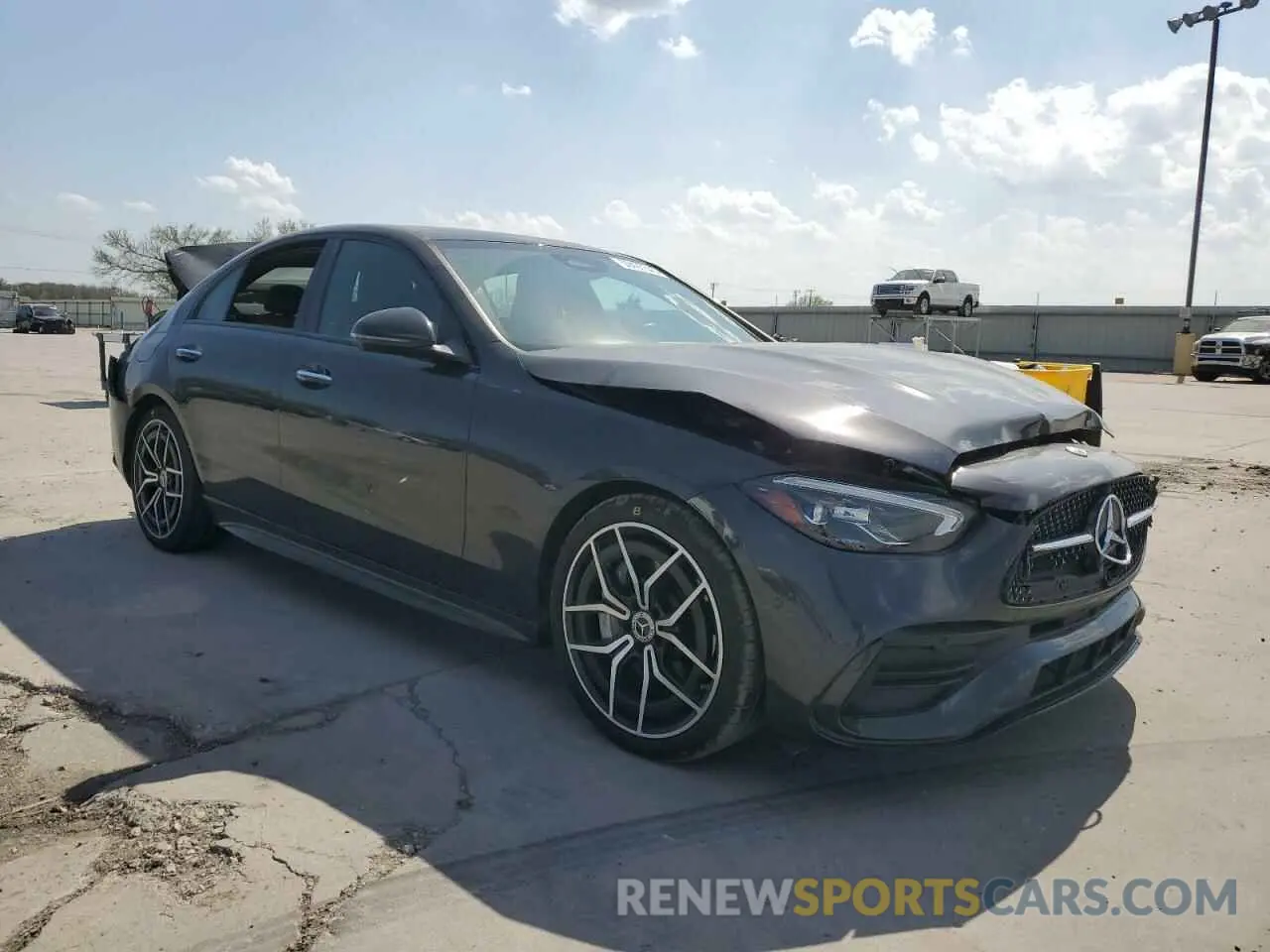 4 Photograph of a damaged car W1KAF4GBXPR081215 MERCEDES-BENZ C-CLASS 2023