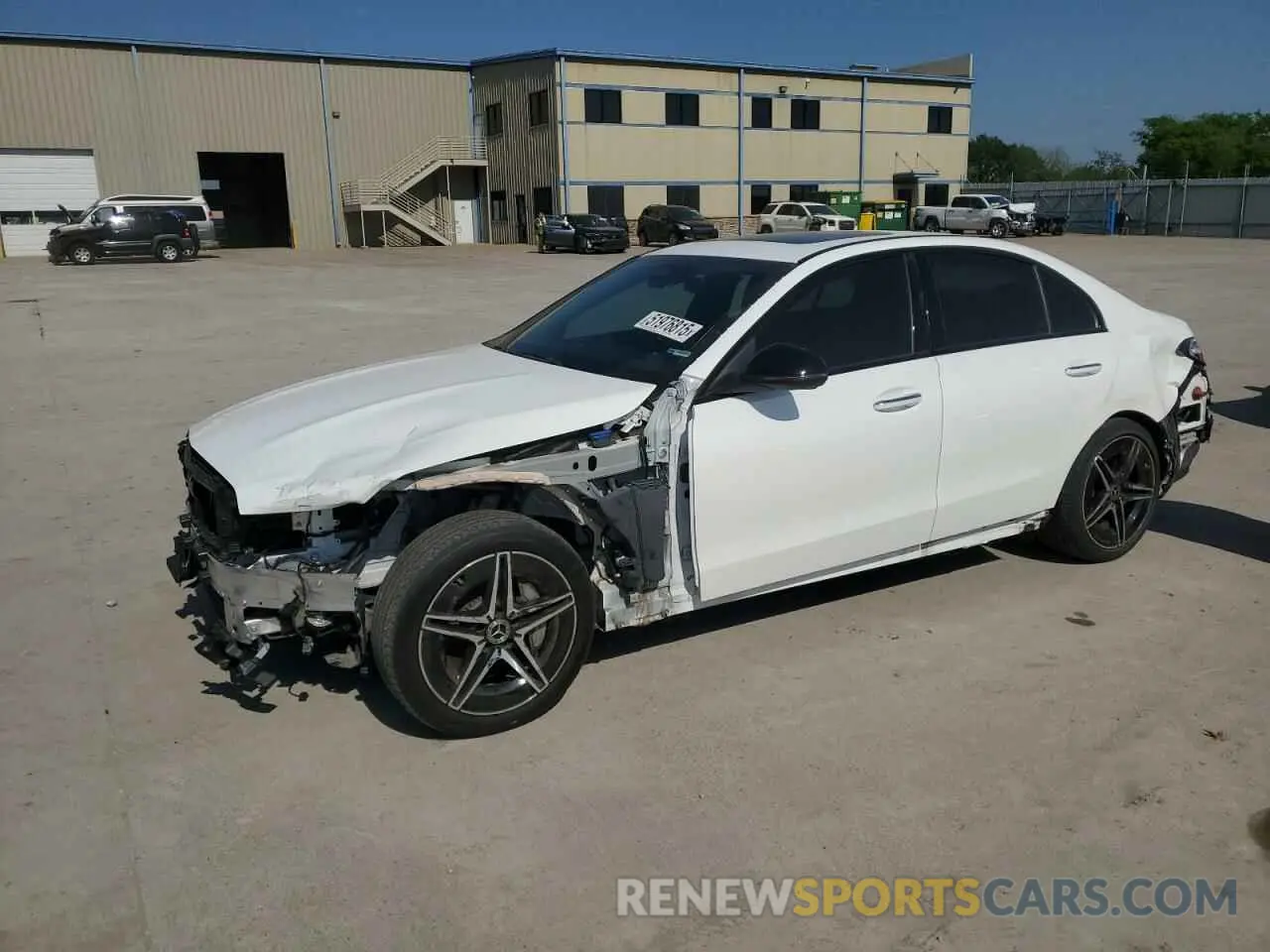 1 Photograph of a damaged car W1KAF4GBXPR105741 MERCEDES-BENZ C-CLASS 2023