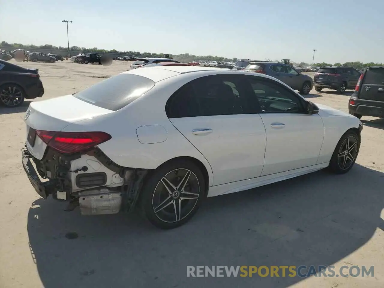 3 Photograph of a damaged car W1KAF4GBXPR105741 MERCEDES-BENZ C-CLASS 2023