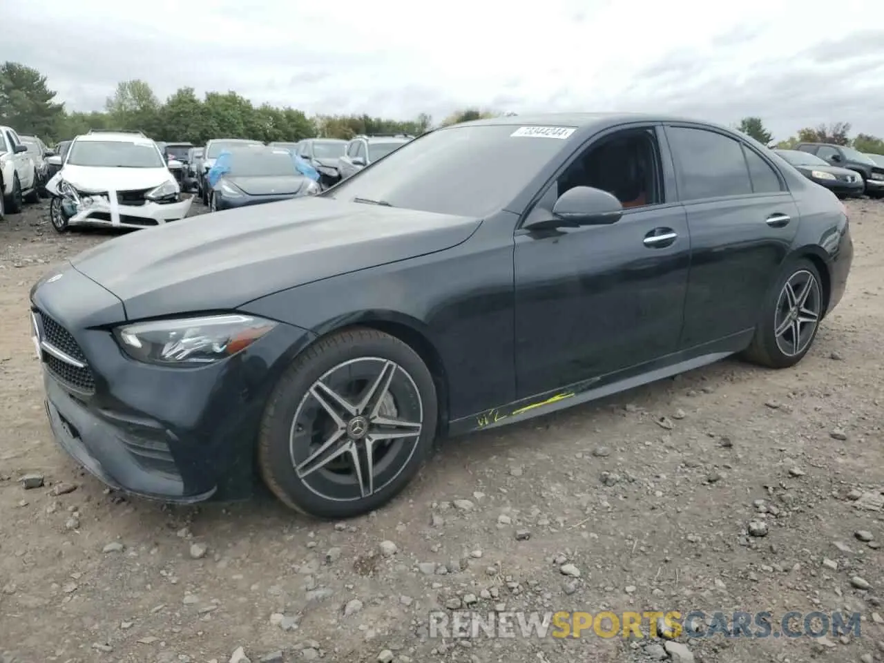 1 Photograph of a damaged car W1KAF4HB0PR075907 MERCEDES-BENZ C-CLASS 2023