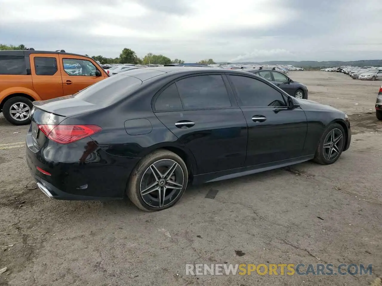 3 Photograph of a damaged car W1KAF4HB0PR075907 MERCEDES-BENZ C-CLASS 2023