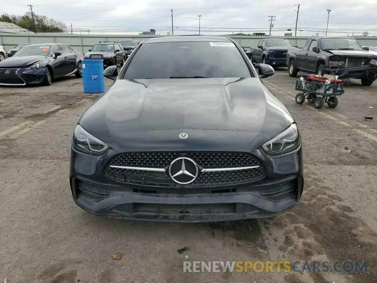 5 Photograph of a damaged car W1KAF4HB0PR075907 MERCEDES-BENZ C-CLASS 2023