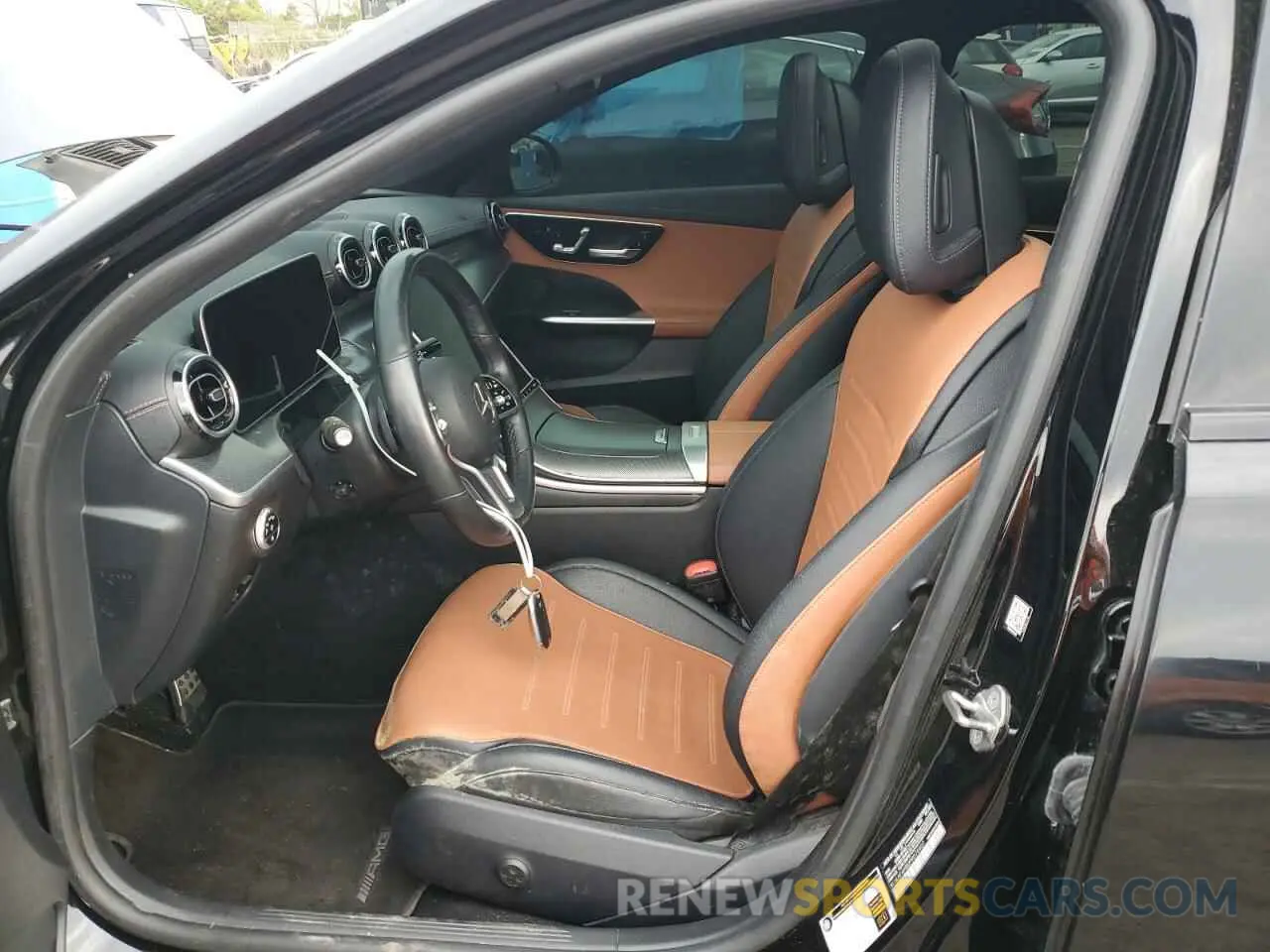 7 Photograph of a damaged car W1KAF4HB0PR075907 MERCEDES-BENZ C-CLASS 2023