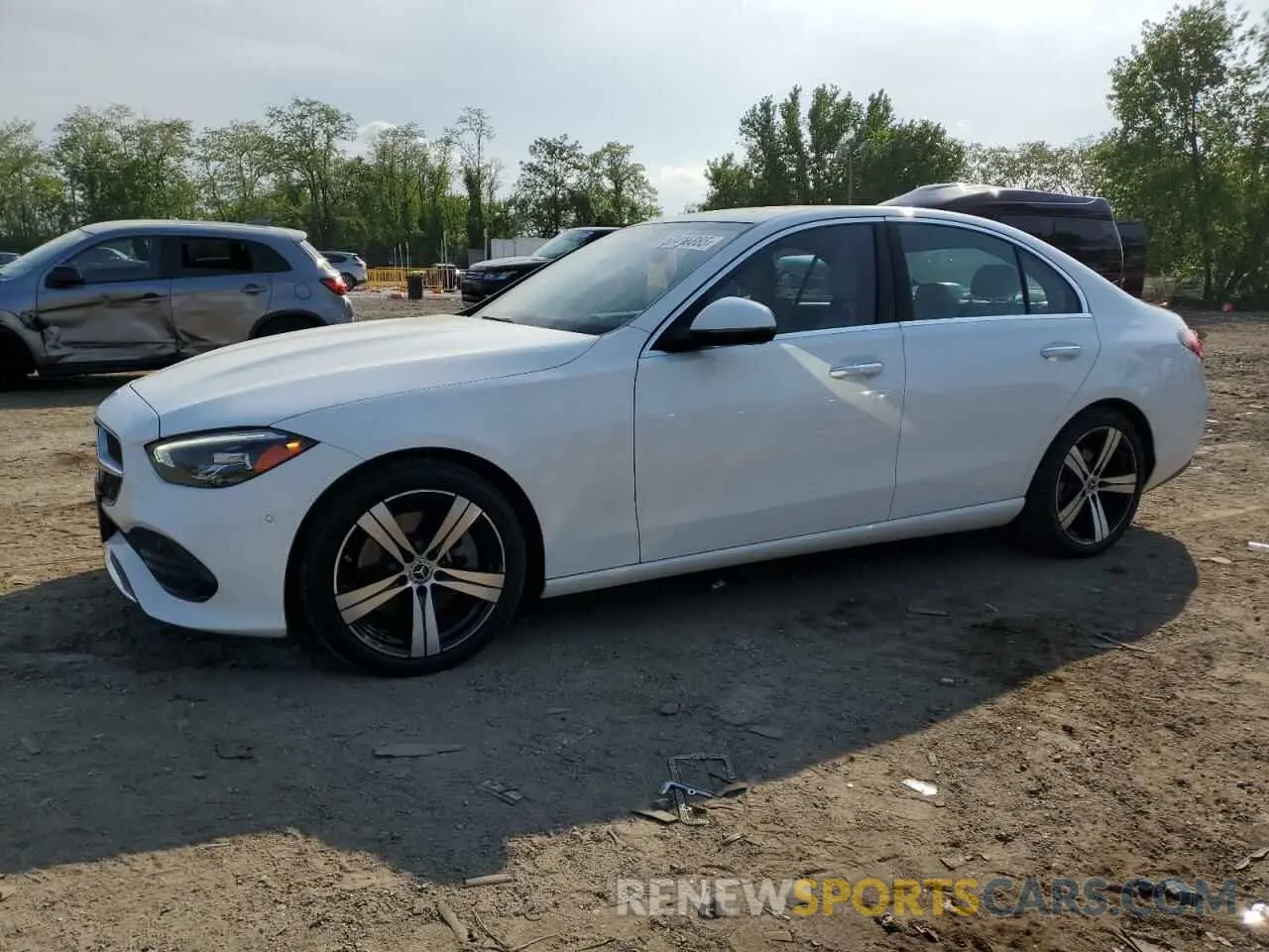 1 Photograph of a damaged car W1KAF4HB0PR094442 MERCEDES-BENZ C-CLASS 2023