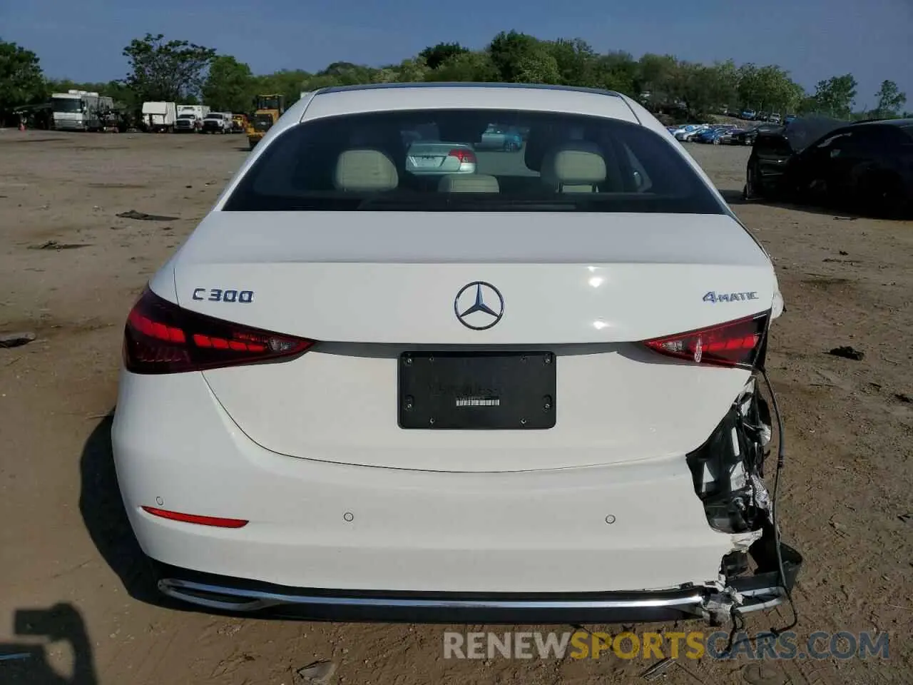 6 Photograph of a damaged car W1KAF4HB0PR094442 MERCEDES-BENZ C-CLASS 2023