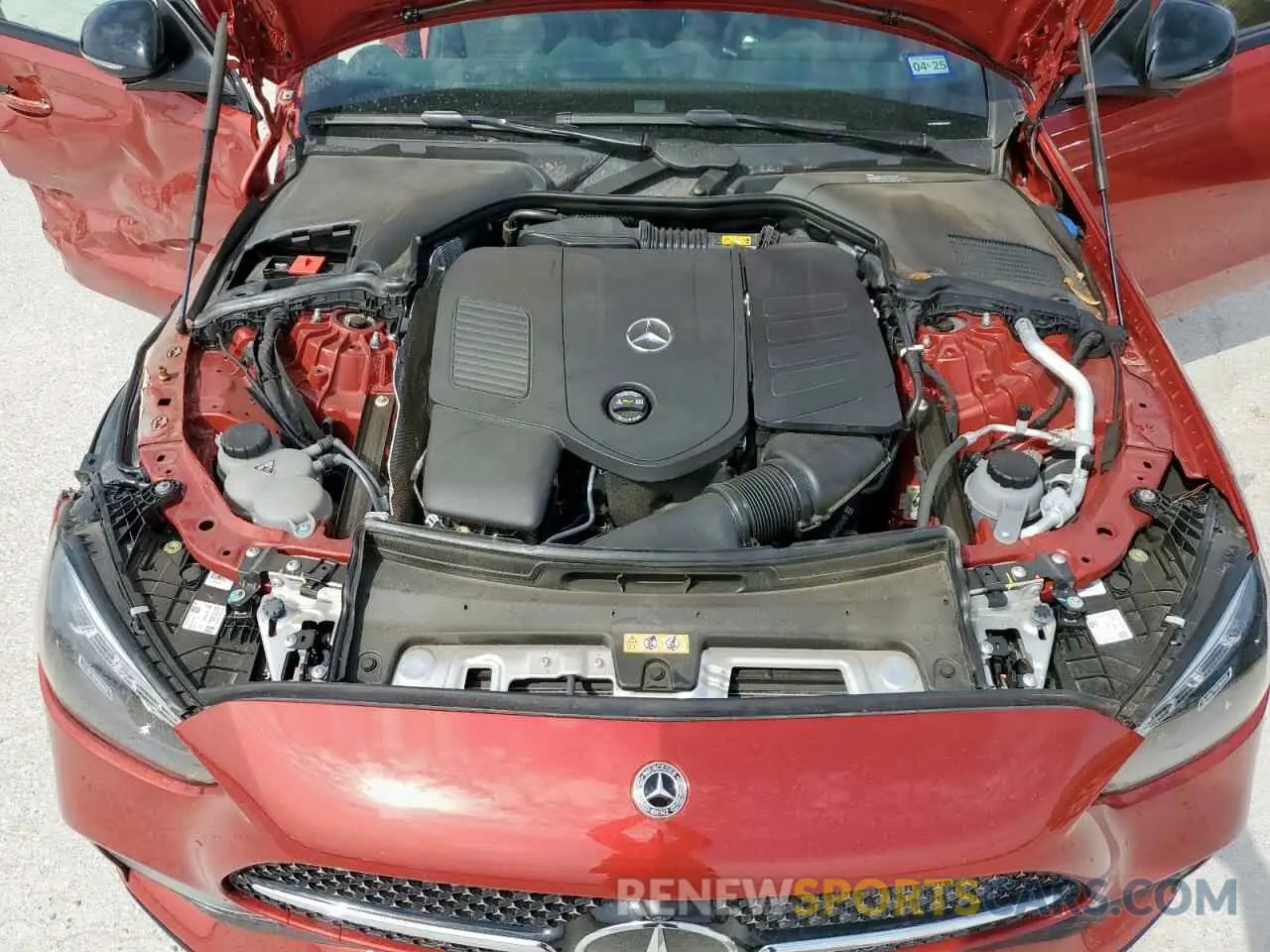 11 Photograph of a damaged car W1KAF4HB0PR109991 MERCEDES-BENZ C-CLASS 2023
