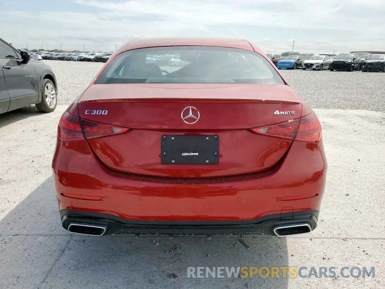 6 Photograph of a damaged car W1KAF4HB0PR109991 MERCEDES-BENZ C-CLASS 2023